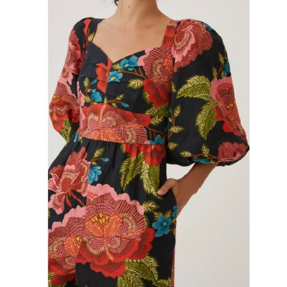 Brand New Anthropologie Farm Rio Printed Jumpsuit